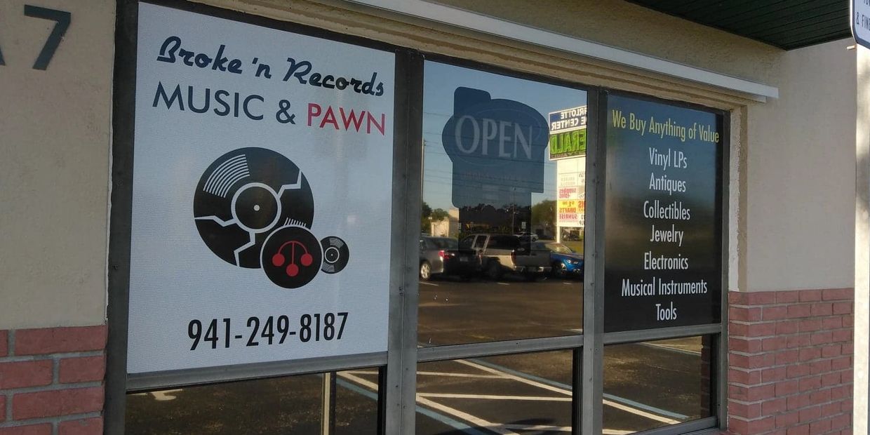 Broke 'n Records Music and Pawn Pawn Shop, Record Store