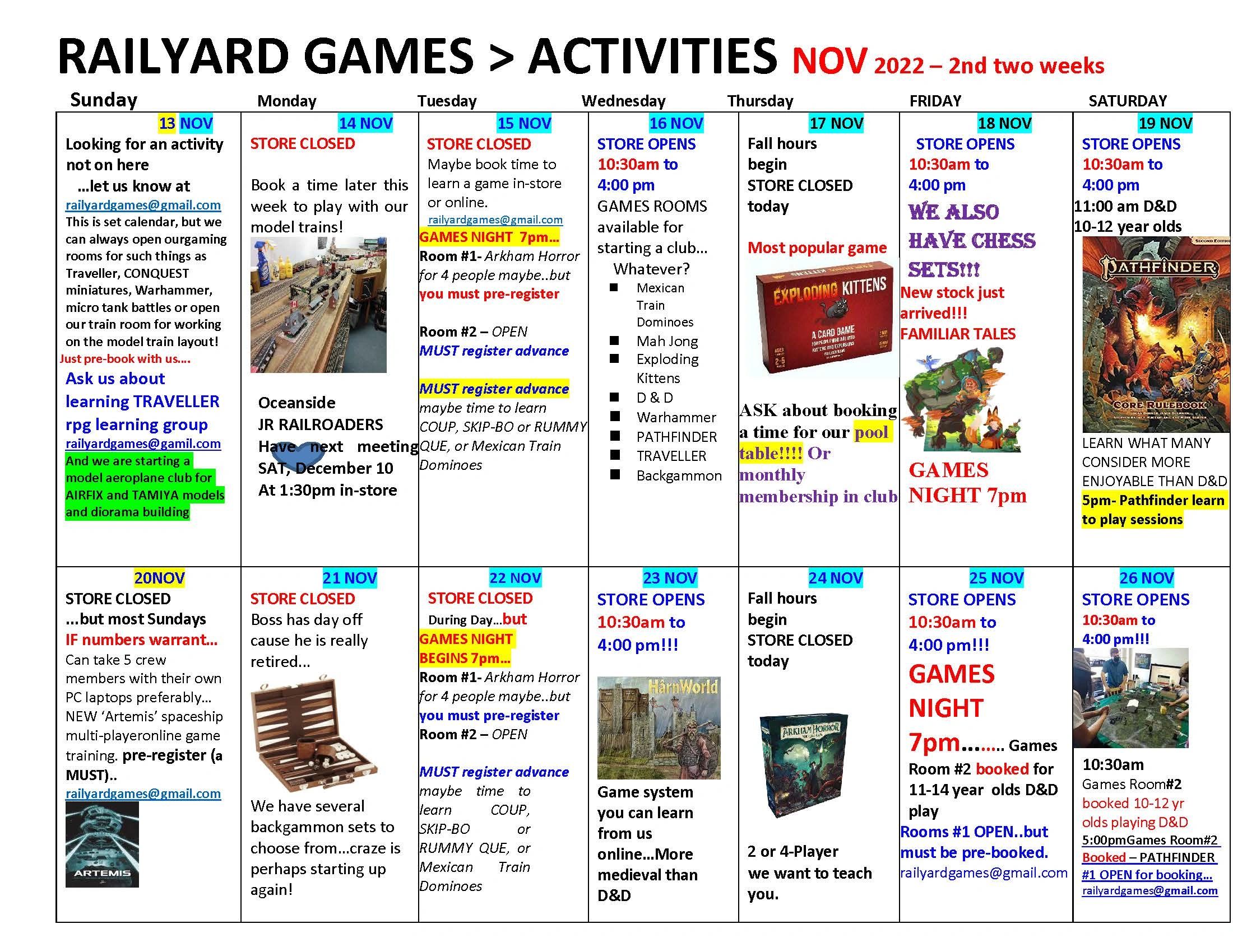 Great game for holiday gift highly recommended by Railyard Games