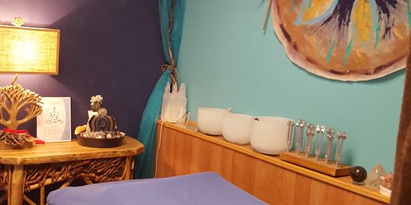 crystal bowls reiki healing, crystal healing mandala art tuning forks