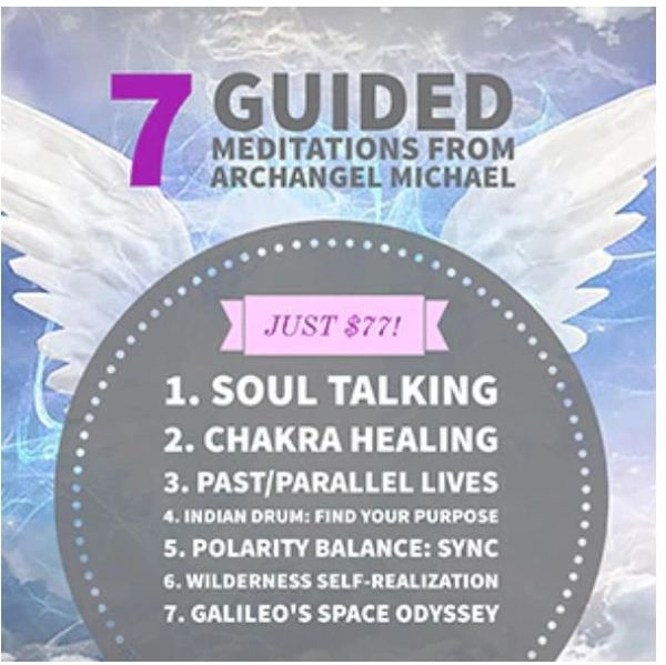 Guided Meditations Angels past life polarity chakra