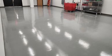 Commercial epoxy floor coating designed for durability and heavy-traffic use.