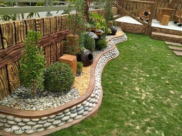 Creative landscape designing services planning gardens, layouts and outdoor spaces for homes