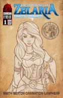 Krums World limited edition cover, The Chronicles of Zelaria: Dynasty of Darkness, issue 1
