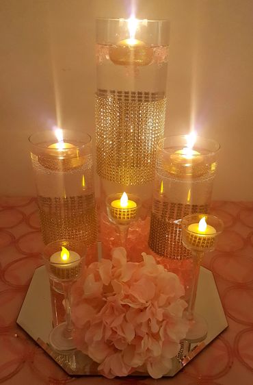 Wedding Centerpiece
Floating Candles
Floating Candle Wedding Centerpiece
