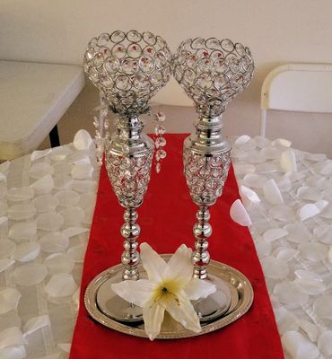 Wedding Centerpiece
Queens 11385
Budget Wedding Centerpiece
Silver Ball Crystal Centerpiece