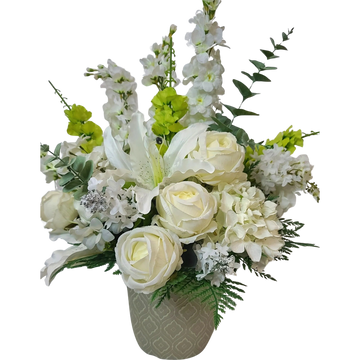 Queens Florist
Faux Floral Design
Artificial Flowers
Office Flowers
Church Floral Arrangements
