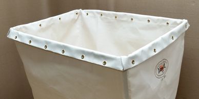white glosstex replacement liner shown without frame