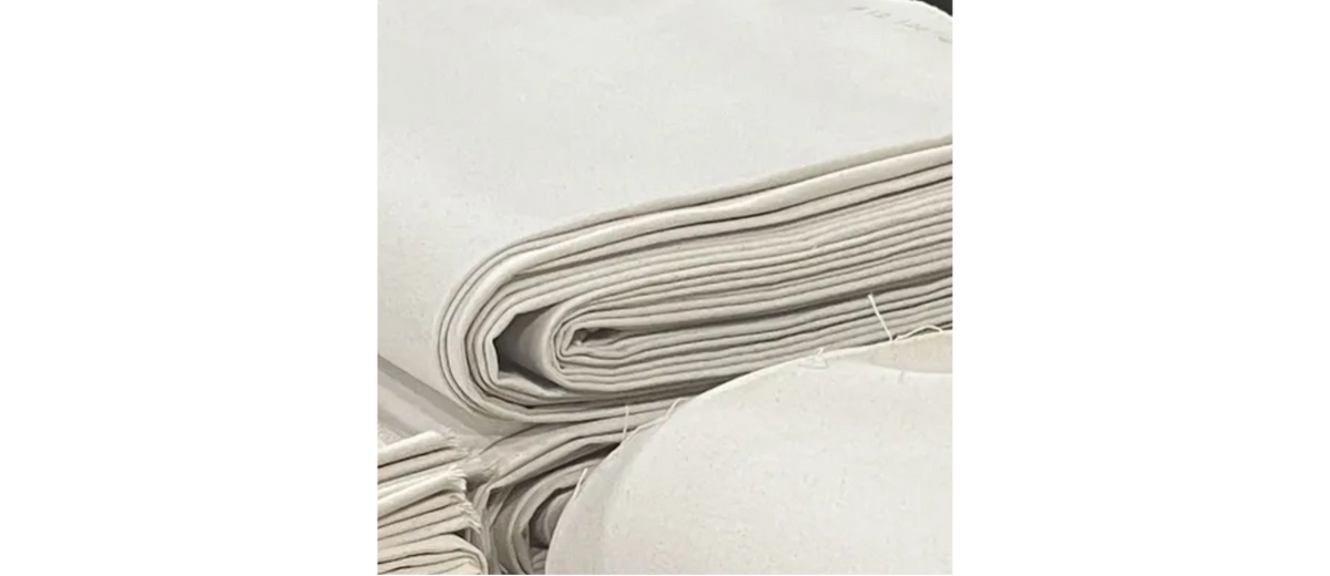 12 / 84" cotton duck 2 yd folded