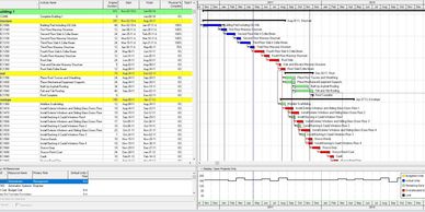 Primavera P6, Scheduling, CPM, Critical Path