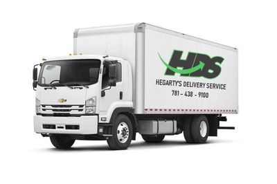 HDS Box Trucks make same day truck deliveries anywhere in New England. Rush Same Day Delivery