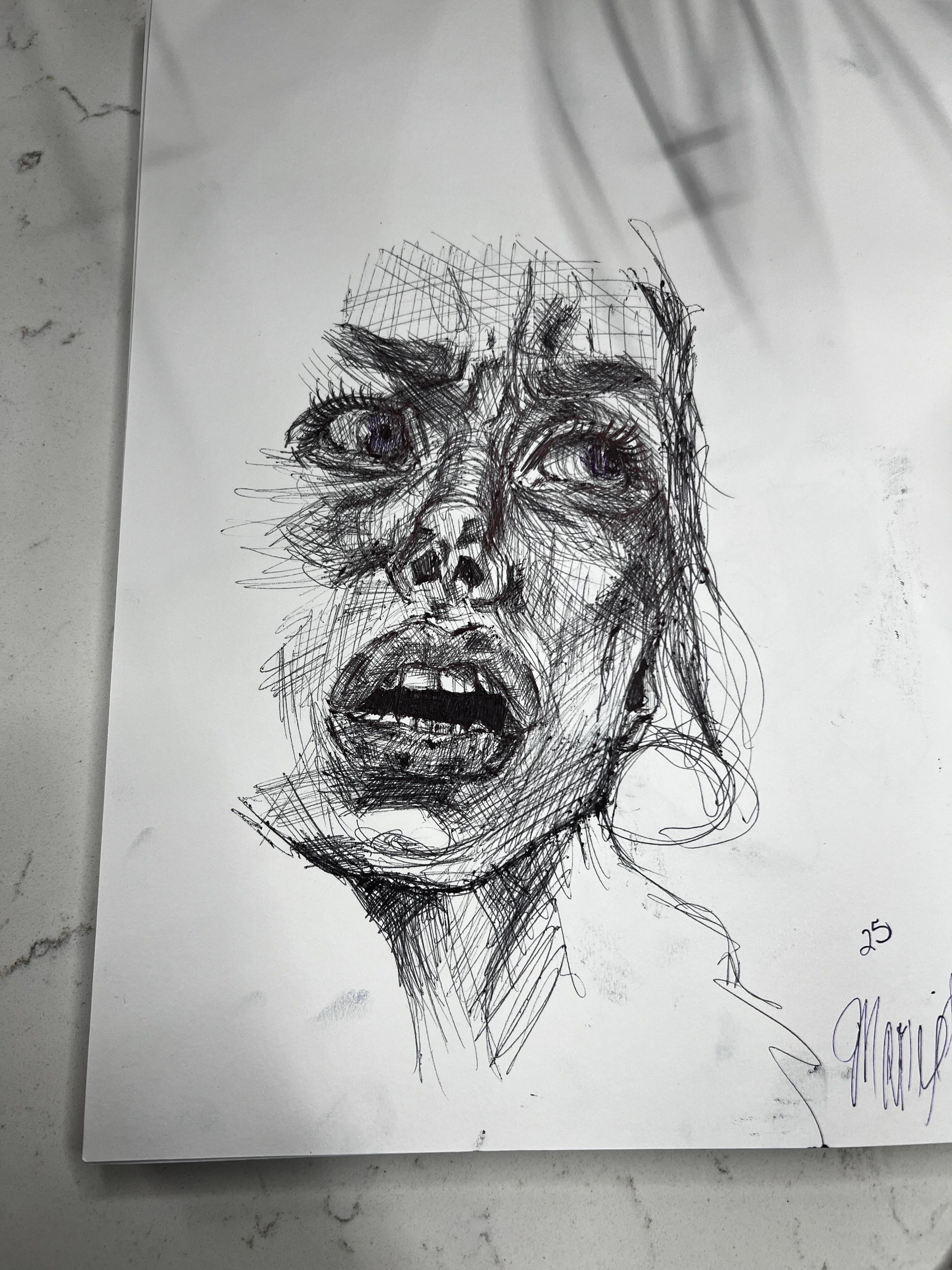 Original Pen sketch
