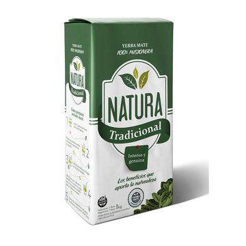 Paquete de Yerba Mate Tradicional, Misionera de 1 kg.