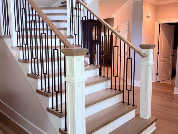 Modern staircase Bucks County PA