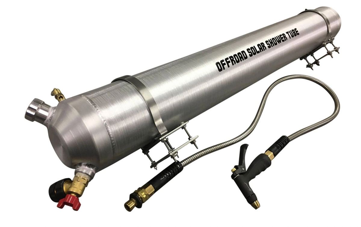 Offroad Solar Shower Tube Air Pressurized 4 Gallon Portable Shower