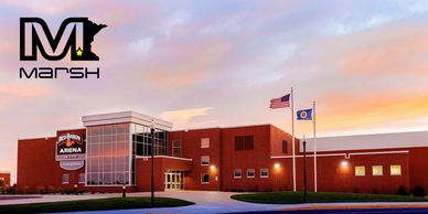 Mock up of MARSH community athletic facility