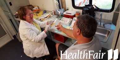 Photo from the Kare 11 Heath Fair