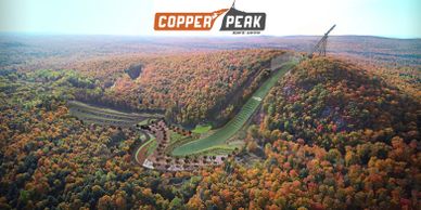 Ski Flying hill in Ironwood MI. F.I.S.