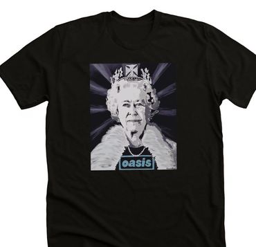 Liz Loves Oasis 
Oasis shirt 
Unique Oasis shirt