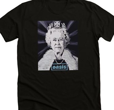 Liz Loves Oasis 
Oasis shirt 
Unique Oasis shirt