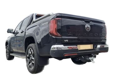 Towbar fitted to a VW Amarok (based on Ford Ranger) with full 13 pin electrics added and programmed