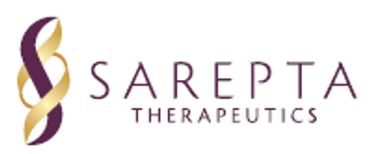 Logo of Sarepta Therapeutics.