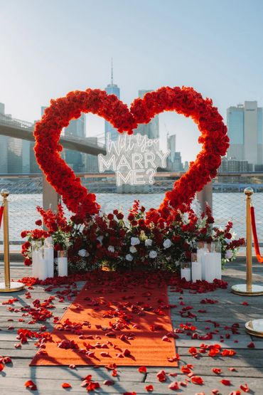 From proposals to weddings, We create elegant, unforgettable celebrations to remember forever in NY!