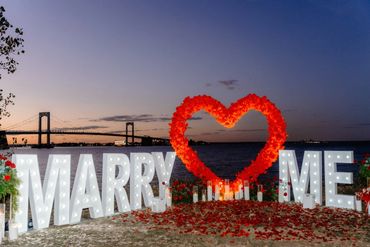 From proposals to weddings, We create elegant, unforgettable celebrations to remember forever in NY!