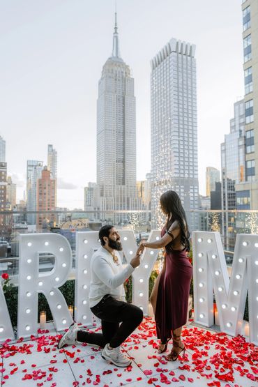 From proposals to weddings, We create elegant, unforgettable celebrations to remember forever in NY!