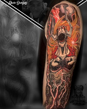 Ichigo Kurosaki Hollow tattoo