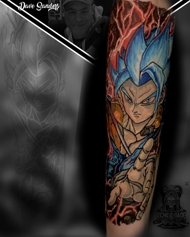 Dragonball Z tattoo