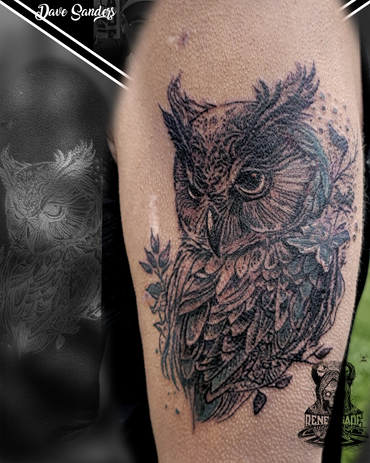 Tattoo of an Owl 