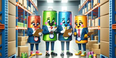 Animated Beverages completing an audit and checking for compliance 