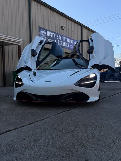 720s cleaned and posted up for some pictures at Dirty Bay detailing Shop