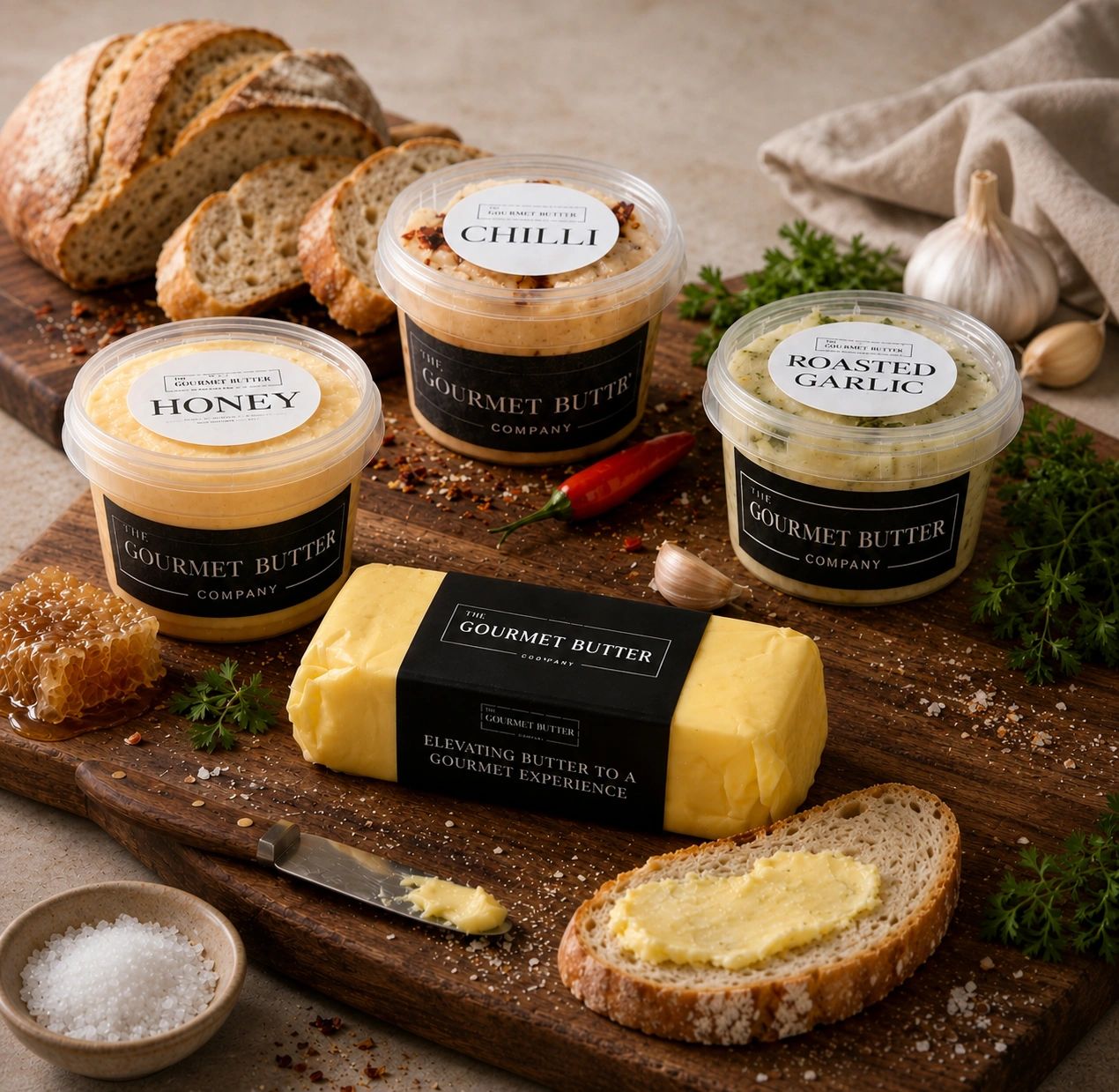 Gourmet Butter Selection | The Gourmet Butter Company