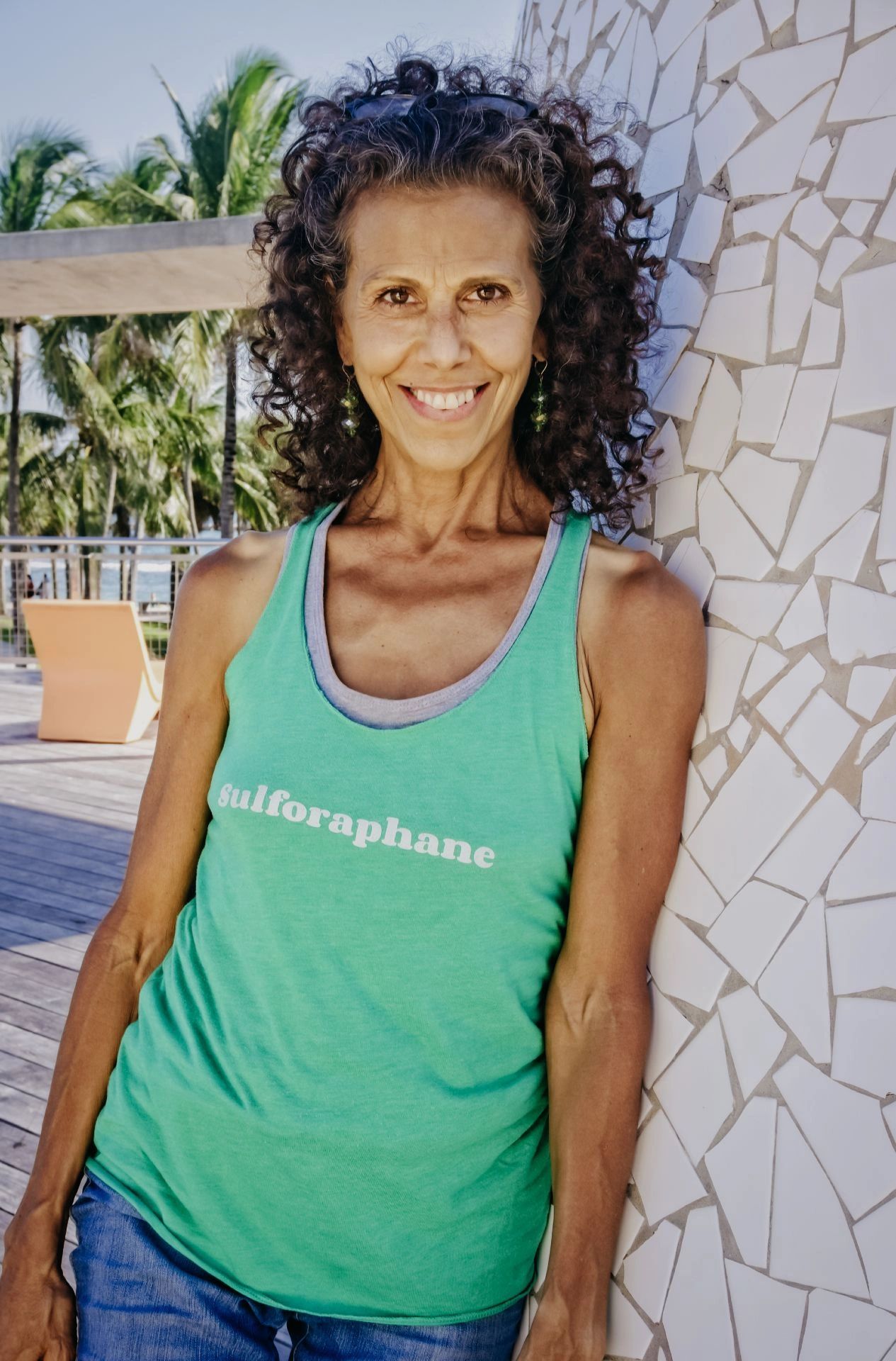 physically fit 60-year old woman senior fitness yoga miami beach angela fischetti exercise wellness