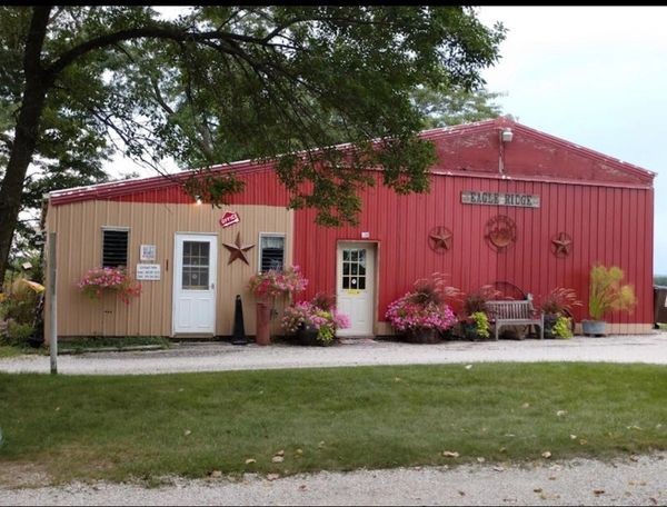 Restrooms, Office, Laundry, showers, book swap, campground