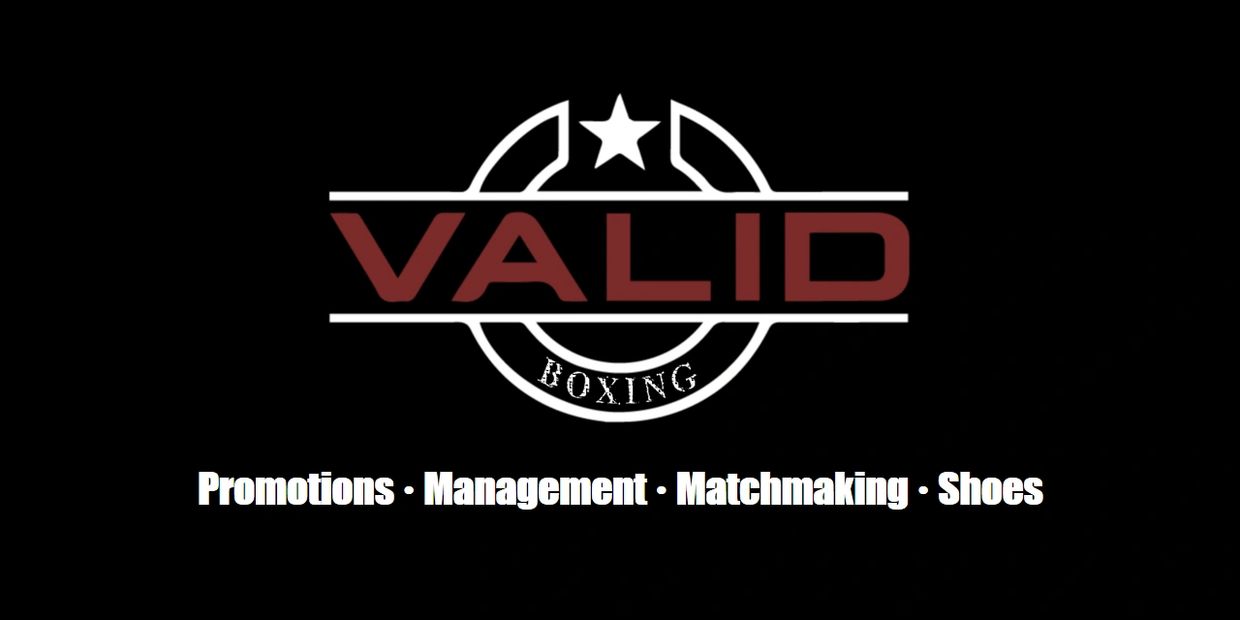 Logo for Valid Boxing with services listed.