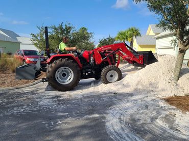 Tractor work and land services. 