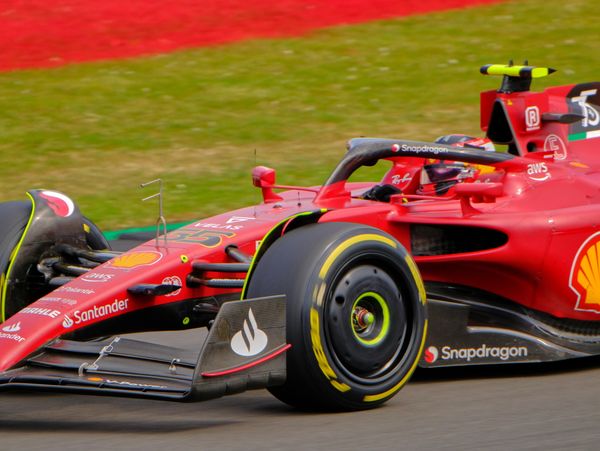 Sainz at the British GP