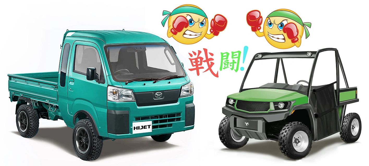 Using a Hijet truck instead of a UTV or ATV UKminitrucks