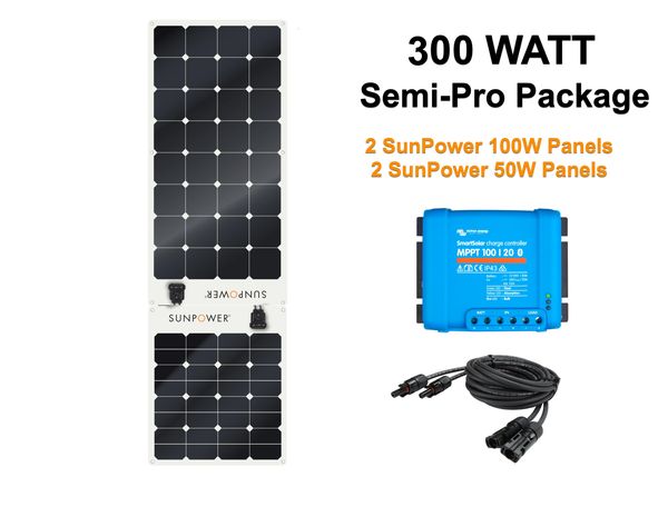 Kit solaire 300W pour camping car / MPPT Victron - Solu'Sun