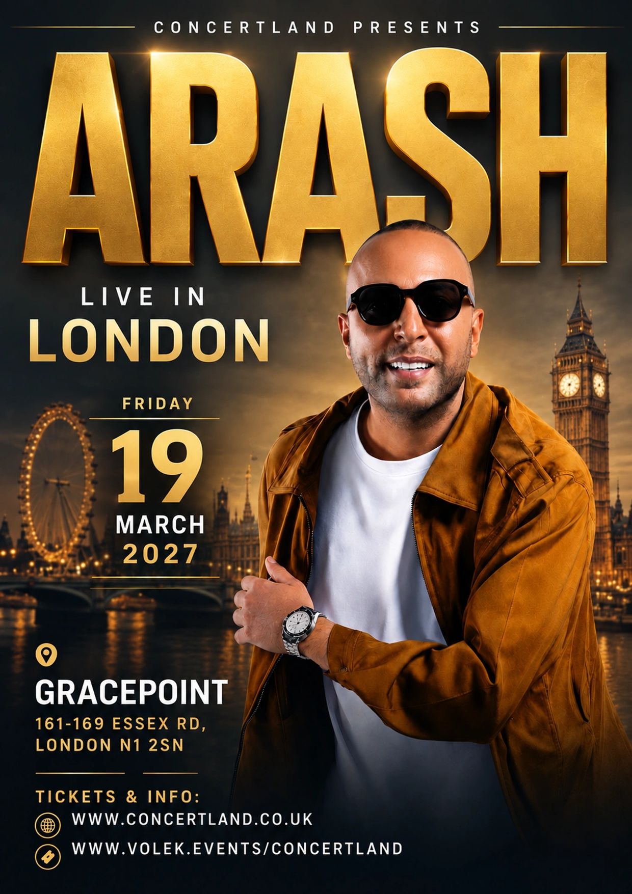 Arash Live in London