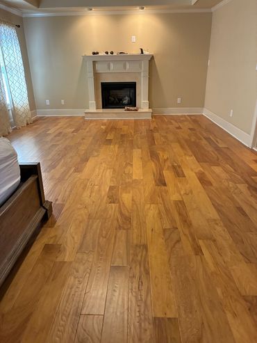 Prefinished Engineered hardwood install