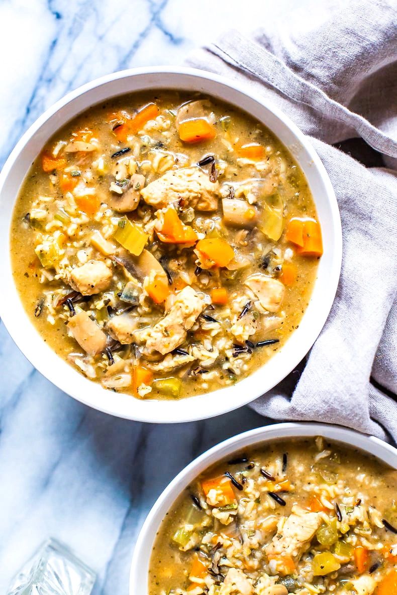 Hearty Chicken and Rice Soup Recipe