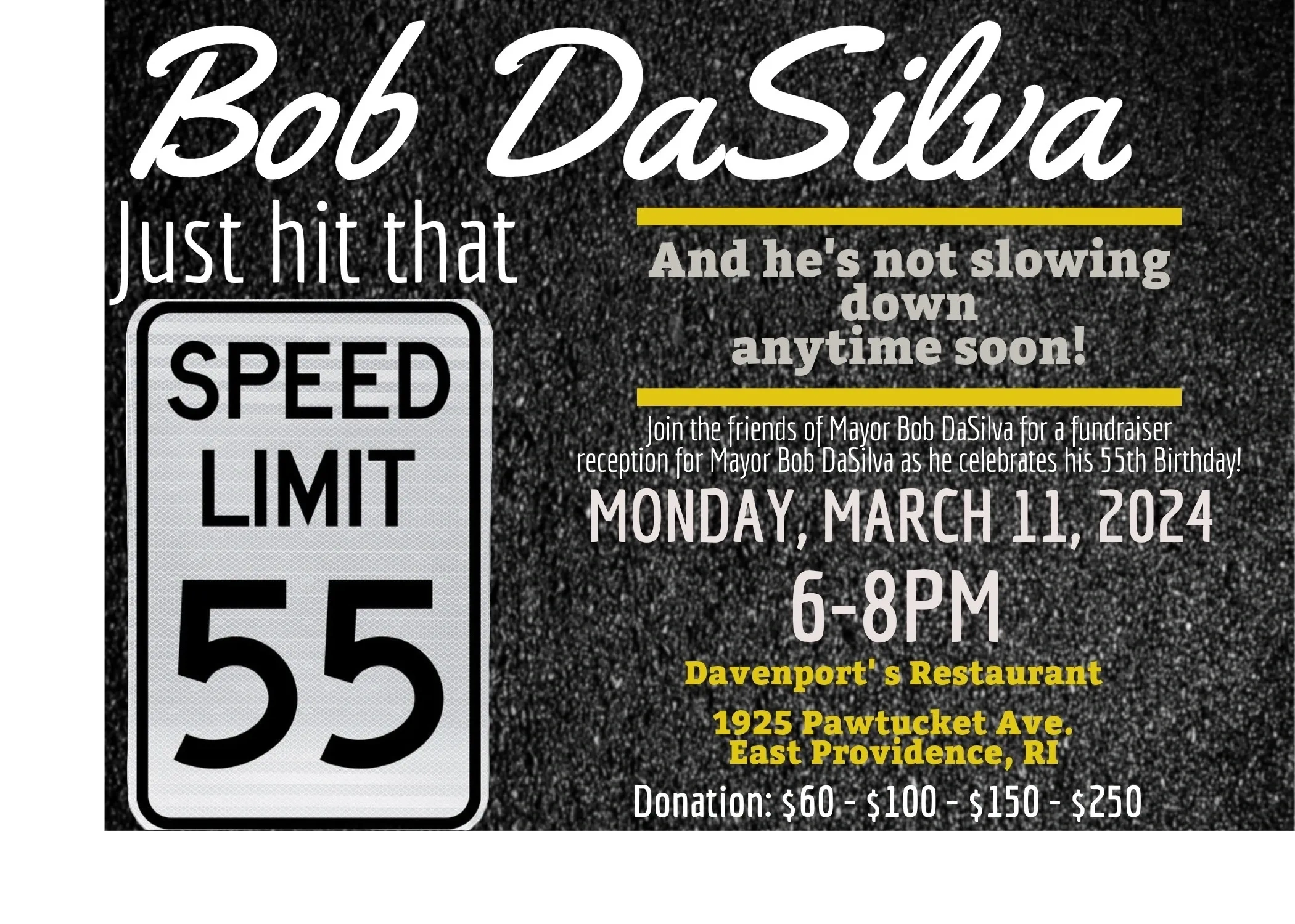 Re-elect Bob DaSilva for East Providence Mayor