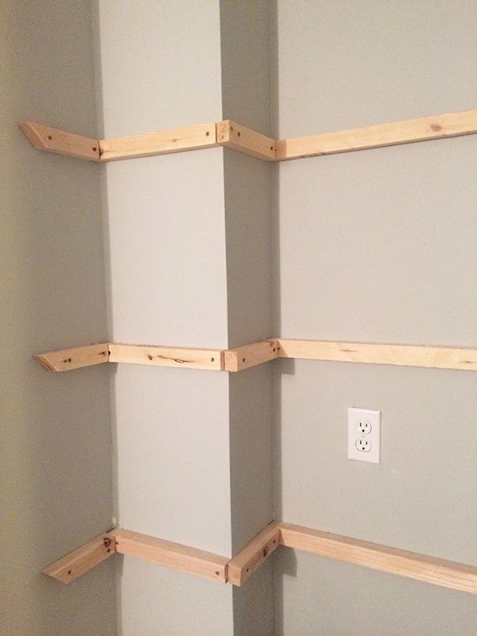 Pantry Shelves Painting Cabinets One Room Challenge Week 3