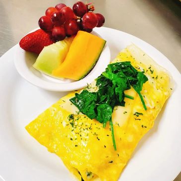 Breakfast served all day. Dinner includes daily specials Green Valley. brunch. comfort food