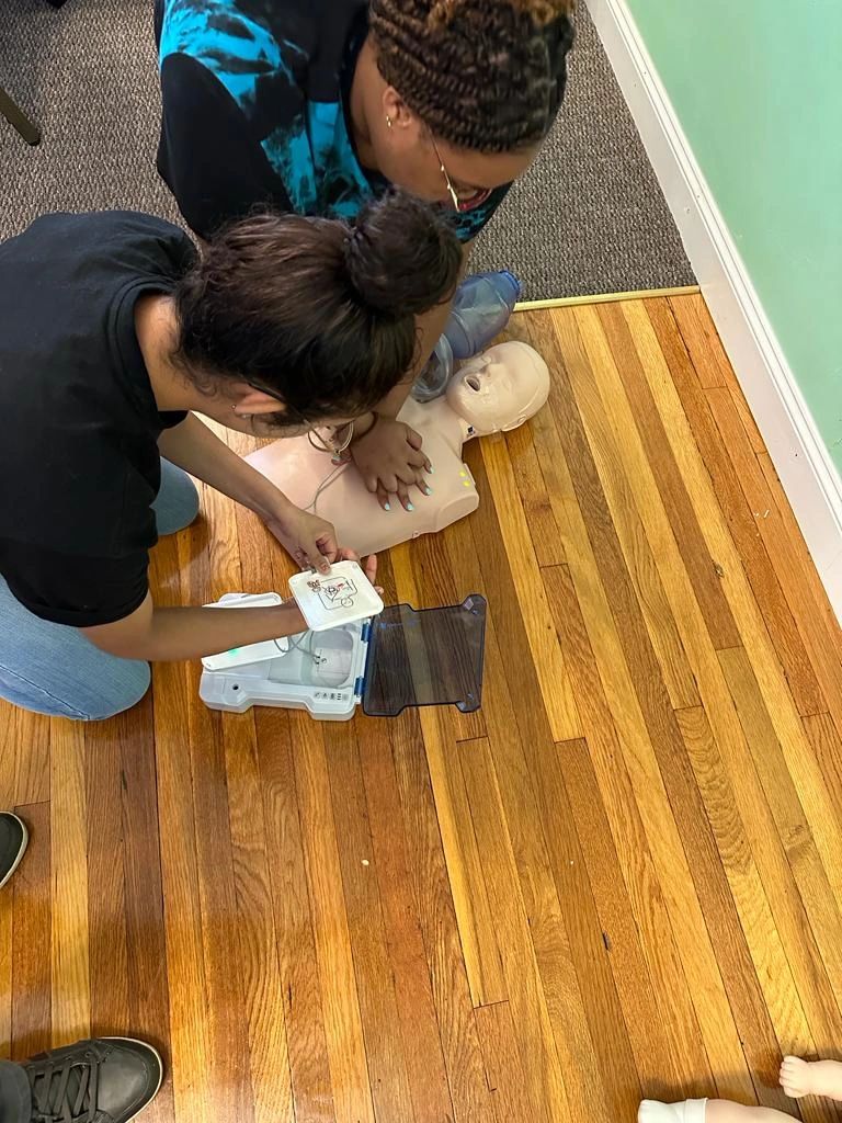 learning AED skills