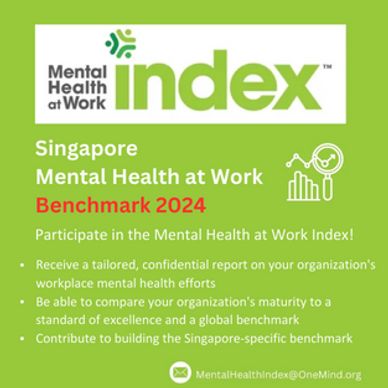 Mental health at work index, benchmark 2024