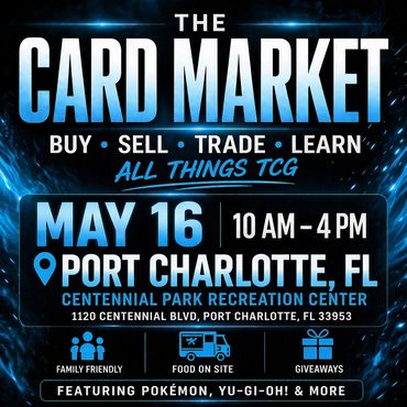 Port Charlotte Punta Gorda Cape Coral Fort Myers Sarasota Bradenton Card Show TCG Pokémon One Piece